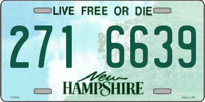 NH license plate 2716639