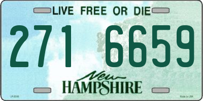 NH license plate 2716659