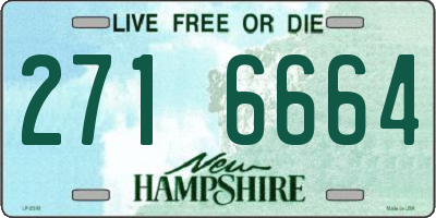NH license plate 2716664