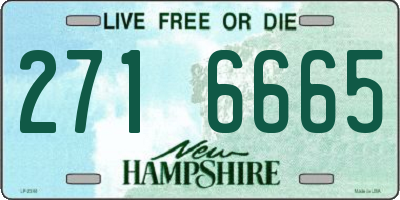 NH license plate 2716665