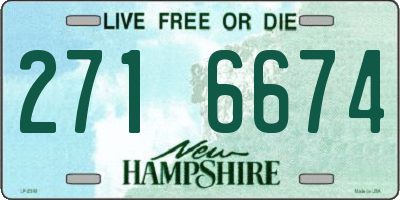 NH license plate 2716674