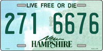 NH license plate 2716676