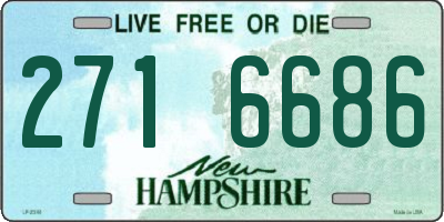 NH license plate 2716686