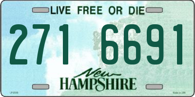 NH license plate 2716691