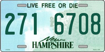 NH license plate 2716708
