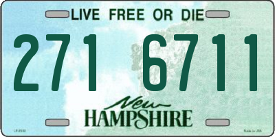NH license plate 2716711