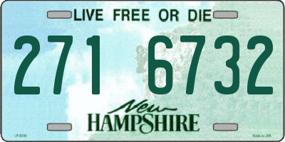 NH license plate 2716732