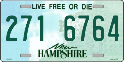 NH license plate 2716764