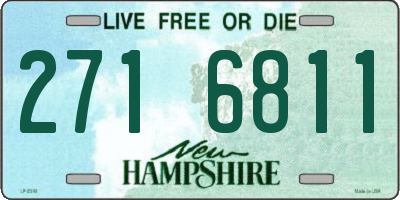 NH license plate 2716811