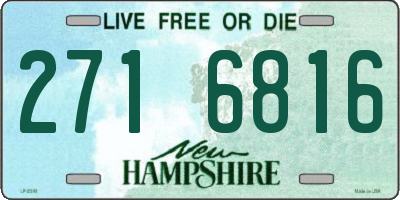 NH license plate 2716816