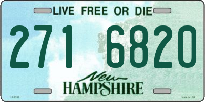 NH license plate 2716820