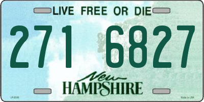 NH license plate 2716827