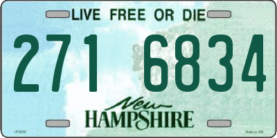 NH license plate 2716834