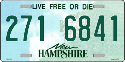 NH license plate 2716841