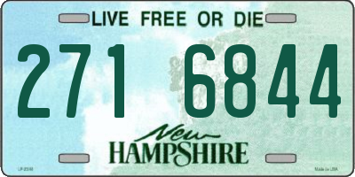 NH license plate 2716844