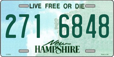 NH license plate 2716848