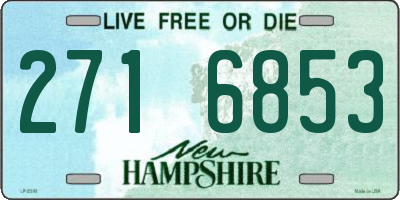 NH license plate 2716853