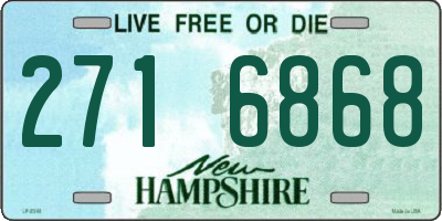 NH license plate 2716868