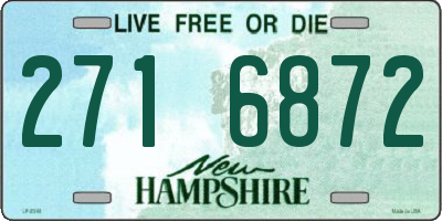NH license plate 2716872