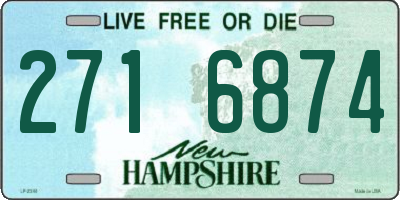 NH license plate 2716874