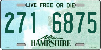 NH license plate 2716875