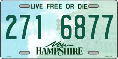NH license plate 2716877