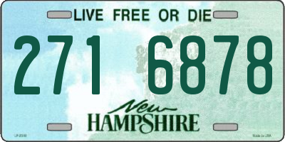 NH license plate 2716878