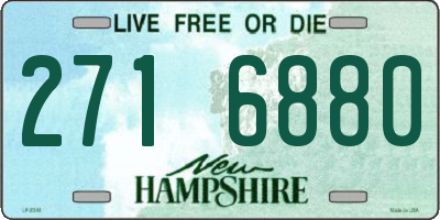 NH license plate 2716880
