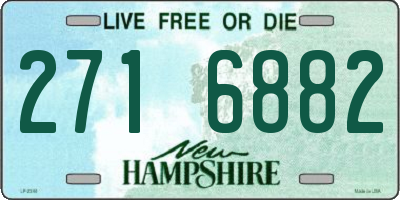 NH license plate 2716882