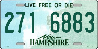 NH license plate 2716883