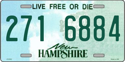 NH license plate 2716884