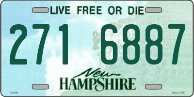 NH license plate 2716887