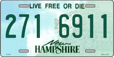 NH license plate 2716911