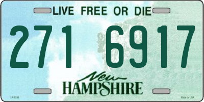 NH license plate 2716917