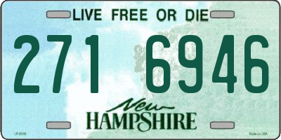 NH license plate 2716946