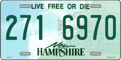 NH license plate 2716970