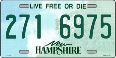 NH license plate 2716975