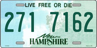 NH license plate 2717162