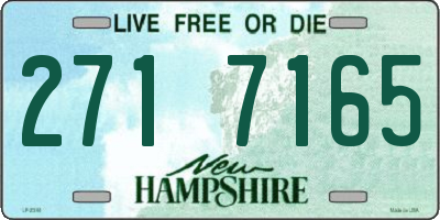 NH license plate 2717165