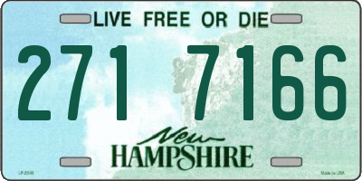 NH license plate 2717166