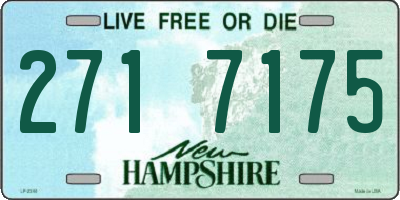 NH license plate 2717175