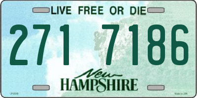 NH license plate 2717186