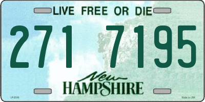 NH license plate 2717195