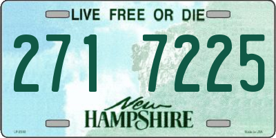 NH license plate 2717225