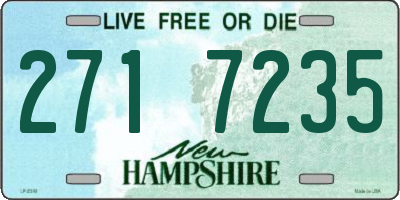 NH license plate 2717235