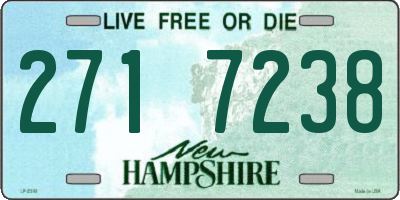 NH license plate 2717238