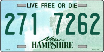 NH license plate 2717262