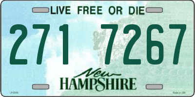 NH license plate 2717267