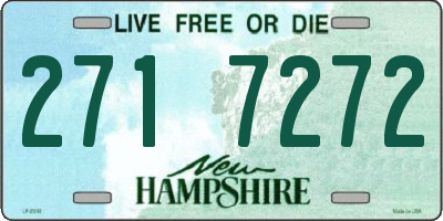 NH license plate 2717272