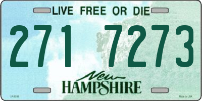 NH license plate 2717273